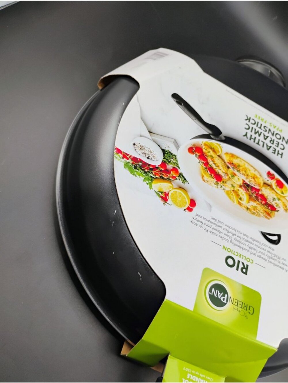 GreenPan Rio 13.5 Inch Nonstick Frypan With Ceramic Coating - Picture 9 of 10